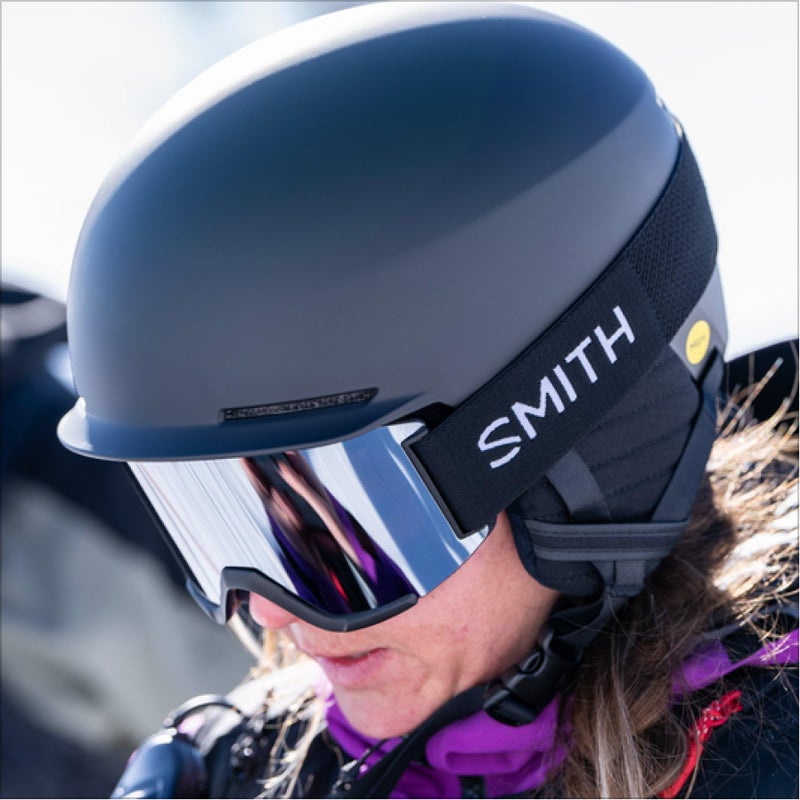 Smith Scout Snow Helmet â€“ Adult Ski & Snowboard Helmet with MIPS Technology, Adjustable Fit, Ear Padding & Ventilation â€“ Head Protection for Men & Women â€“ Matte Black, Large - Image 4